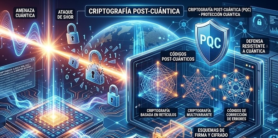 Criptografía post-cuántica: El blindaje contra el futuro